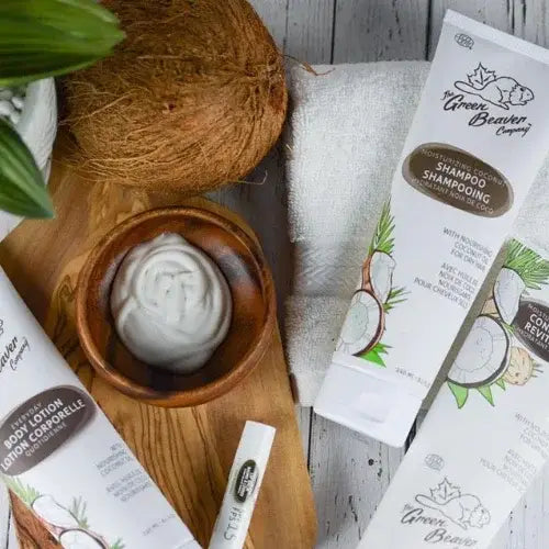 Green Beaver moisturizing coconut shampoo and natural body care – Canadian-made organic hair and skincare products with coconut oil