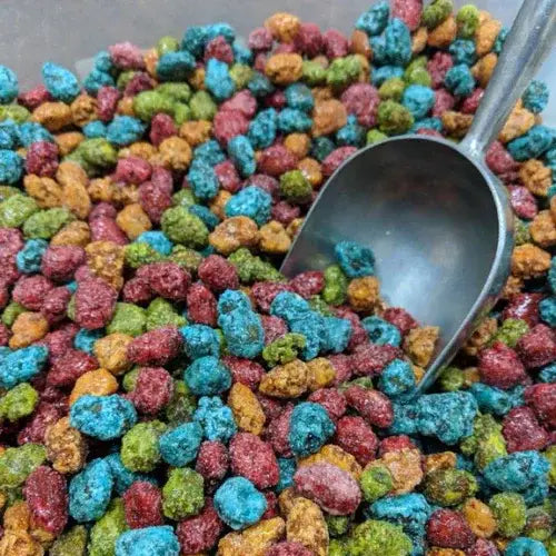 Colourful Going Nuts sour patch flavoured almonds